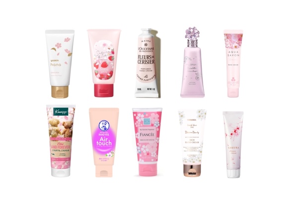 桜の香りの「ハンドクリーム」おすすめ人気ランキング10選