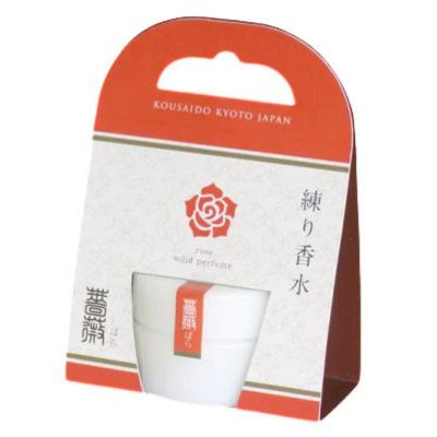 花の練り香水 薔薇