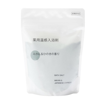 薬用温感入浴剤 みかん&ひのきの香り